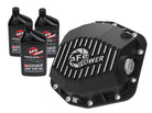 aFe POWER 2021 Ford Bronco w/ Dana M220 Diff Cover w/ Gear Oil Black Street Series w/ Machined Fins