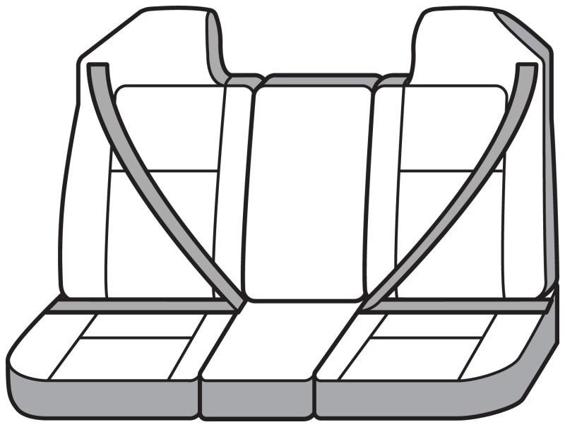 Covercraft 1998-02 Dodge Ram Waterproof Polyester SeatSaver Custom Front Row Seat Covers - Grey
