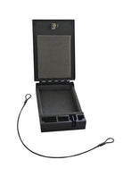 Tuffy Portable Safe- 10Inlx6 1/2Inwx2Int- Foam Lined