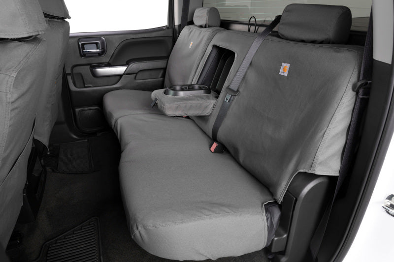 Covercraft 18-23 GMC Terrain Carhartt SeatSaver Custom Front Row Seat Covers - Gravel