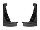 WeatherTech 18-24 Volkswagen Atlas / 20-24 Atlas Cross Sport Front No Drill Mudflaps - Black