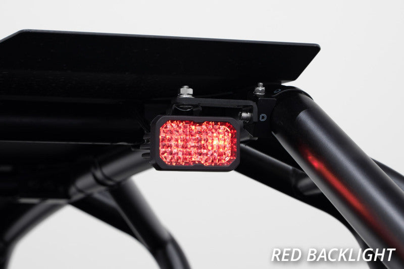 Diode Dynamics Stage Series 1.875 Inch Roll Bar Reverse Light Kit SSC2 Pro (Pair)