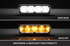 Diode Dynamics 2019-2021 Ford Ranger SS6 Sport LED Kit Yellow Fog 3000K