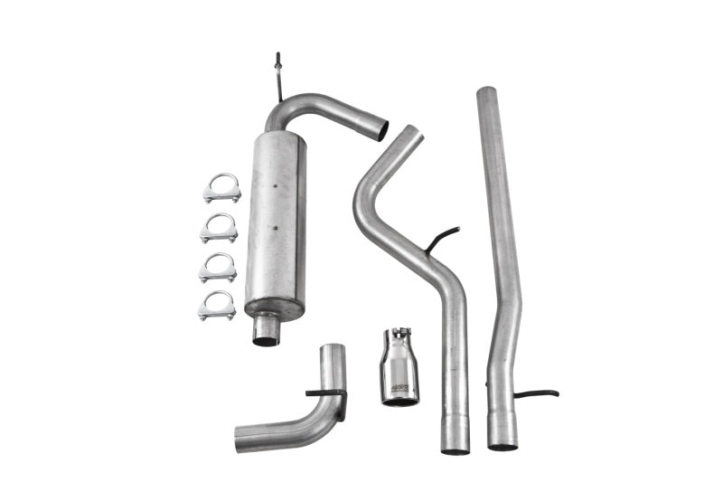 MBRP 12 Jeep Wrangler/Rubicon 3.6L Cat Back Single Rear Exit Alum Exhaust