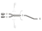 aFe Takeda 2.5in 304SS Axle-Back Exhaust System 17-19 Honda Civic Type R L4-2.0L (t) - Polished Tip