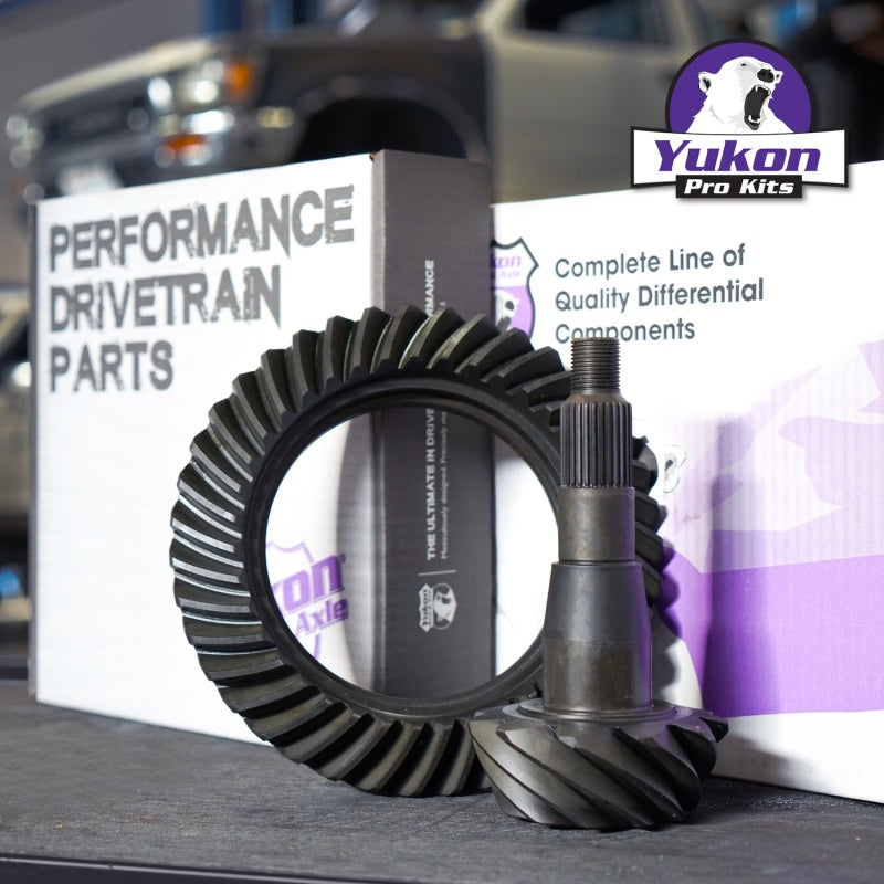 Yukon Gear 11.25in Dana 80 Thin 3.73 Rear Ring & Pinion Install Kit 4.125in OD Bearing