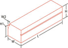 Dee Zee Universal Tool Box - Red Chest Black BT 56In