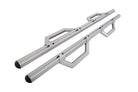 Dee Zee 99-23 Chevrolet/GMC/Dodge/Ford Full Size Truck Hex Series - Crew Cab Side Steps (Silver)