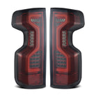 AlphaRex 19-23 Chevrolet Silverado 1500/2500HD/3500HD PRO-Series LED Tail Lights Red Smoke