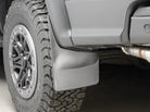 WeatherTech 24-25 Ford Ranger Raptor Supercrew Rear No Drill MudFlaps - Black