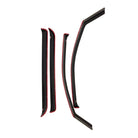 Westin 1999-2016 Ford Super Duty Crew Cab In-Channel Wind Deflector 4pc - Smoke