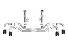aFe MACH Force-Xp 3in to 2-1/2in 304SS Cat-Back (No Muff.) 2020 Chevy Corvette (C8) 6.2L - Black Tip