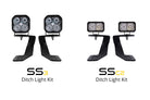 Diode Dynamics 18-21 Subaru Crosstrek Sport SS3 LED Ditch Light Kit - White Combo