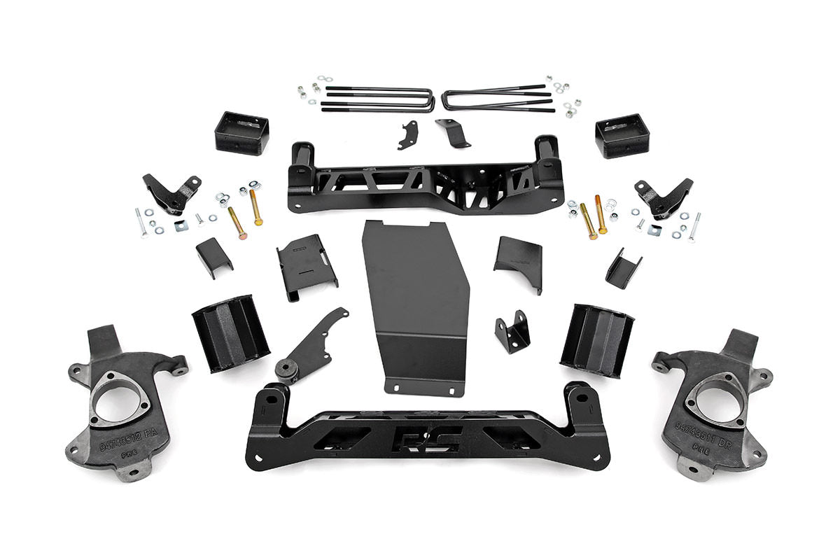 Rough Country  5 Inch Lift Kit | Magneride | Cast Steel | GMC Sierra 1500 Denali 4WD (14-18)