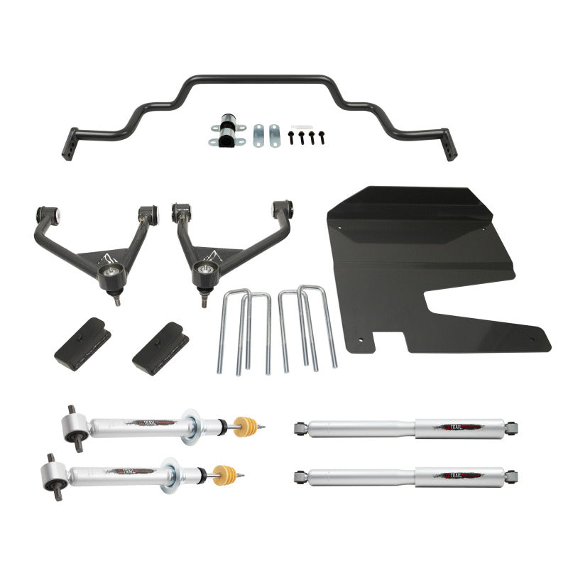 Belltech 19-20 Silverado / Sierra 4wd 4in Lift Kit with Front Sway Bar