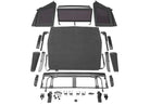 Rampage 2018-2022 Jeep Wrangler (JL) Frameless Trail Plus Top Kit - Black