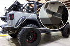 Fishbone Offroad 2018+ Jeep Wrangler JL 2/4 Door - Black Quarter Panel Chip Guards