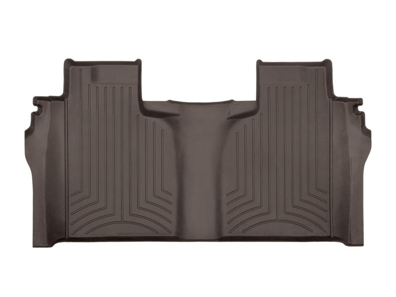 WeatherTech 2019+ Chevrolet Silverado 1500 Rear FloorLiner HP - Cocoa