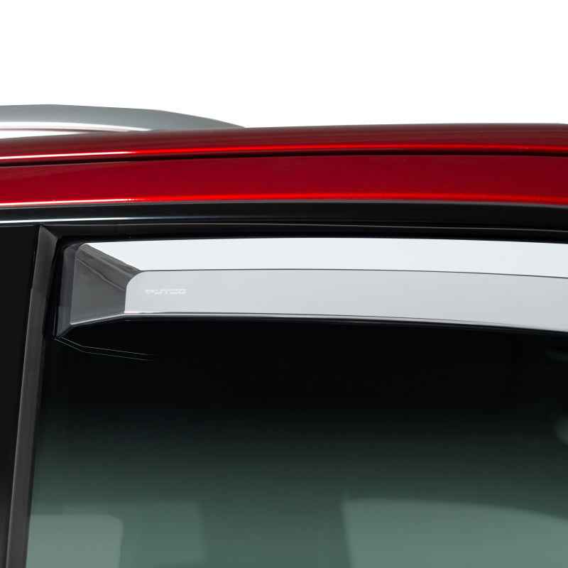 Putco 14-14 Chevrolet Silverado HD - Standard Cab Element Chrome Window Visors
