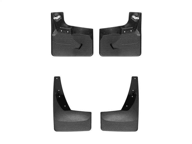 WeatherTech 2022 Ford Expedition Max No Drill Mudflaps - Black