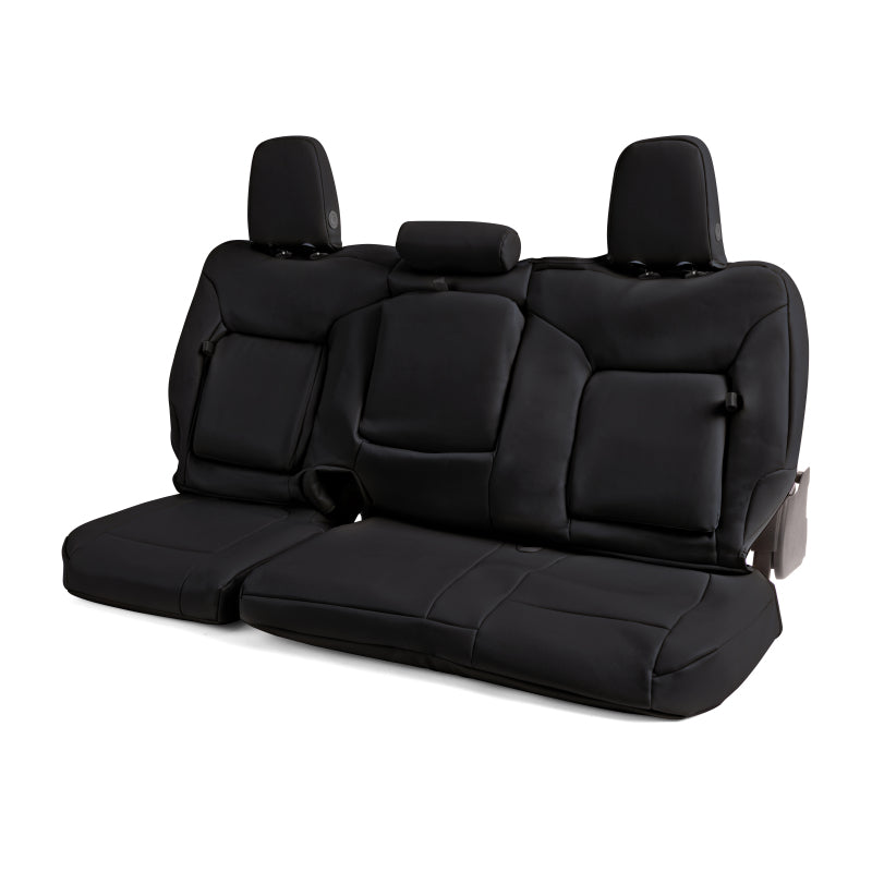 Covercraft 15-23 Ford Mustang Leatherette PrecisionFit Custom Front Row Seat Covers - Black