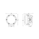 Rigid Industries 2022+ Toyota Tundra 4in. 360-Series A-Pillar Lighting Kit