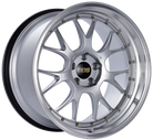 BBS LM-R 20x11 5x114.3 ET20 CB66 Diamond Silver Center Diamond Cut Lip Wheel