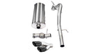 Corsa 2011-2014 Cadillac Escalade 6.2L V8 3in Cat-Back Single Side w Twin 4in Black Pro-Series Tips