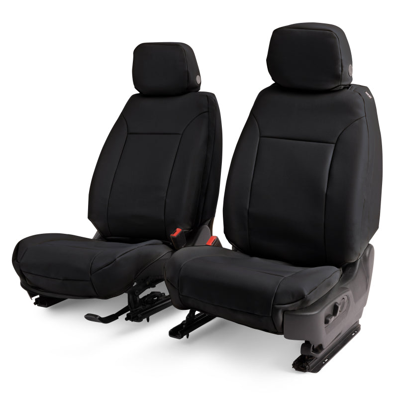 Covercraft 19-24 Dodge Ram 1500 Leatherette PrecisionFit Custom Second Row Seat Covers - Black