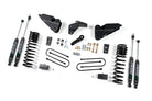 Zone Offroad 13-18 Ram 3500 4.5in Lift System - 2in Rear Block