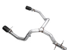 AWE Tuning 4th Gen GM 1500 5.3L 0FG Cat-Back Split Rear Exit (Flat Bumper) - Dual Diamond Tips