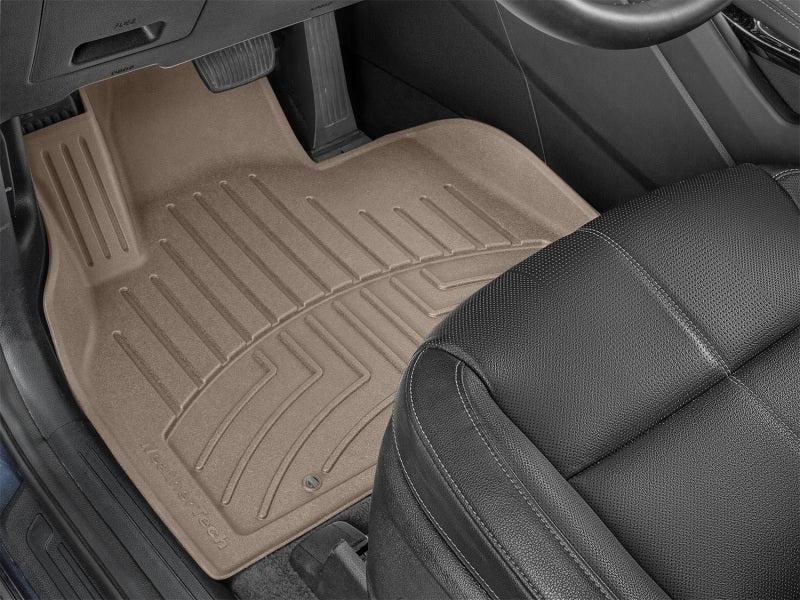 WeatherTech 2020+ Kia Telluride Front FloorLiner HP - Tan