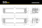 Diode Dynamics SS50 Sport Yellow Combo Standard ABL (one)