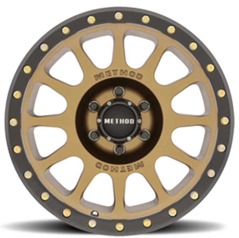 Method MR305 17x8.5 25mm Offset 6x120 83mm Centerbore Method Bronze - Matte Black