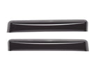 WeatherTech 07-12 Mercedes-Benz GL-Class Rear Side Window Deflectors - Dark Smoke
