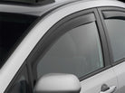 WeatherTech 06-11 Honda Civic Hybrid Front Side Window Deflectors - Dark Smoke