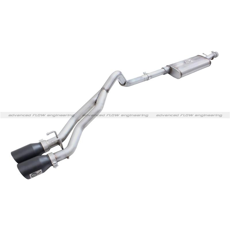aFe Rebel Series 3in Stainless Steel Cat-Back Exhaust System w/Polished Tips 07-14 Toyota FJ Cruiser