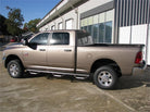 N-Fab Nerf Step 10-17 Dodge Ram 1500 Crew Cab 6.4ft Bed - Gloss Black - Bed Access - 3in