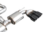 AWE Tuning MK8 Volkswagen Golf R 3in Touring Edition Quad Exhaust - Diamond Black Tips