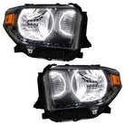 Oracle 14-17 Toyota Tundra SMD HL - Dual Halo Kit - ColorSHIFT w/ Simple Controller