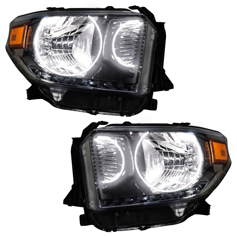 Oracle 14-17 Toyota Tundra SMD HL - Dual Halo Kit - ColorSHIFT w/ Simple Controller
