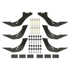 Westin 99-16 Ford F-250/350/450/550HD Reg/Supr Cab/Crew Premier Oval Nerf Step Bar Mount Kit - Blk