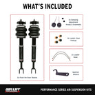 Air Lift Performance 03-06 Infiniti G35 Sedan / 03-08 Nissan 350Z Air Suspension Front Kit