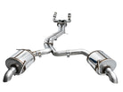 AWE Tuning Audi 2019-2023 C8 A6/A7 3.0T Touring Edition Cat-Back Exhaust- Turn Downs