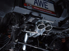 AWE Tuning 22-24 Ford Bronco Raptor 4WD Dual BashGuards Cat-Back SwitchPath Exhaust (No Tips)