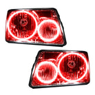 Oracle Lighting 01-11 Ford Ranger Pre-Assembled LED Halo Headlights -Red