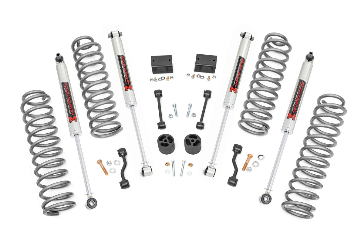 Rough Country  2.5 Inch Lift Kit | Coils | M1 | Jeep Wrangler JL 4WD (2024-2026)