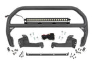 Rough Country  Nudge Bar | 20 Inch Black Single Row LED | Ford Bronco Sport 4WD (2021-2024)