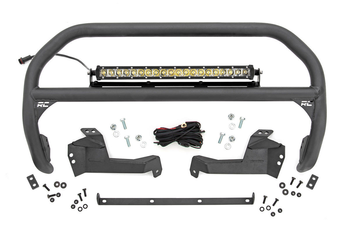 Rough Country  Nudge Bar | 20 Inch Spectrum Series | Ford Bronco Sport 4WD (2021-2024)