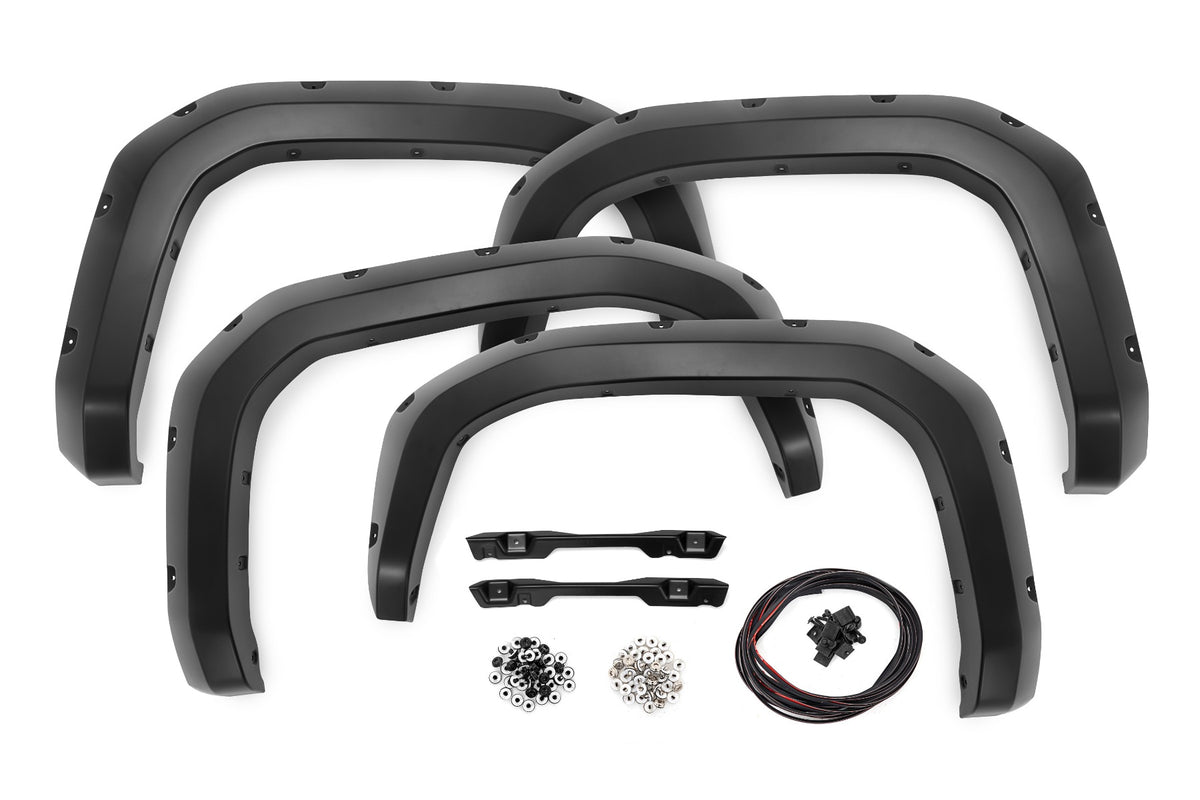 Rough Country Pocket Fender Flares | 4Z2 Mudbath | Toyota Tacoma 2WD/4WD (2024-2026)